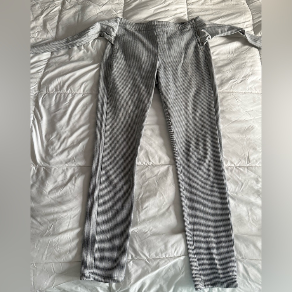 Scotch & Soda Navy Striped Trousers